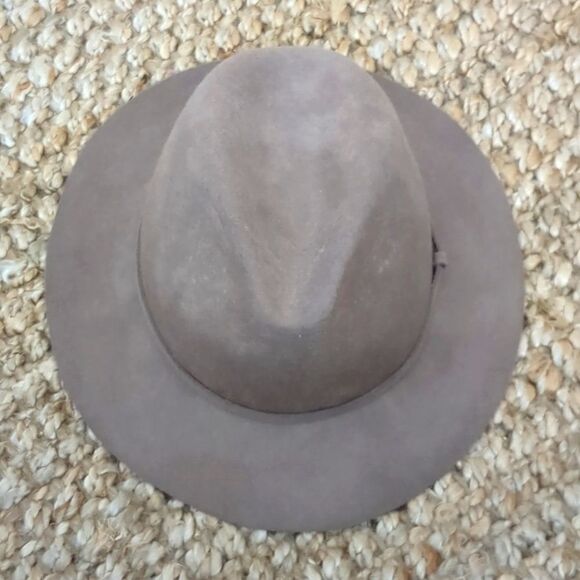 J. Crew Unisex Coco Brown Wool Fedora Hat M - Lg NWOT - Picture 2 of 10